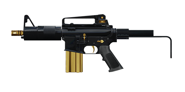 PARA SUBMACHINE GUN | Seminole , Broken-In, Stat Boost