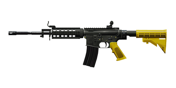 CAR-4 RIFLE | Danger Ahead, Well-Used, Stat Boost