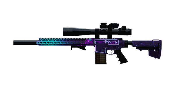 CONTRACTOR .308 SNIPER RIFLE | Frenzy, Battle-Worn, Stat Boost
