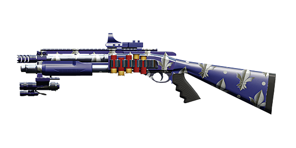 LOCOMOTIVE 12G SHOTGUN | Fleur de Lis, Broken-In, Stat Boost