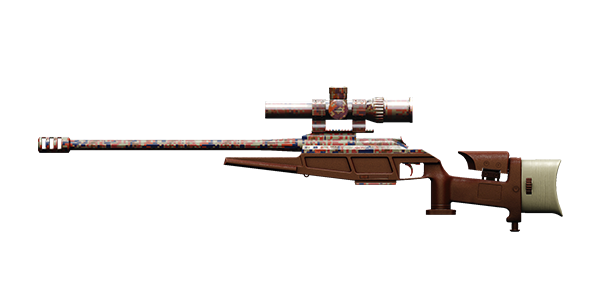 R93 SNIPER RIFLE | Fire Pixel, Battle-Worn, Stat Boost