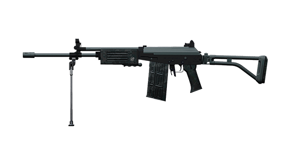 GECKO 7.62 RIFLE | Man-at-arms, Battle-Worn, Stat Boost