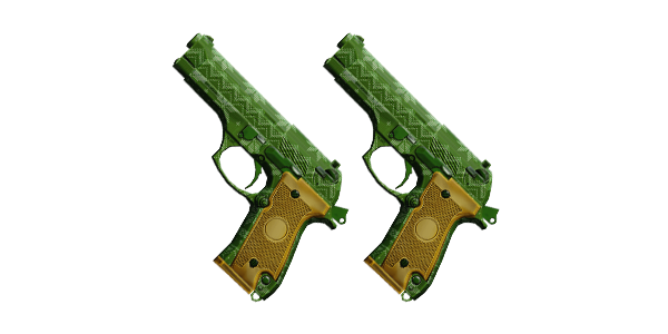AKIMBO BERNETTI 9 PISTOLS | Jingling Bullets, Mint-Condition
