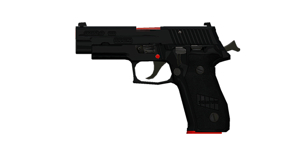 SIGNATURE .40 PISTOL | Insomnia, Battle-Worn, Stat Boost
