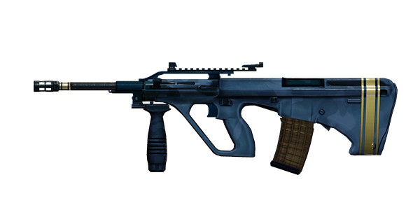 UAR RIFLE | Peacekeeper Blue, Mint-Condition, Stat Boost