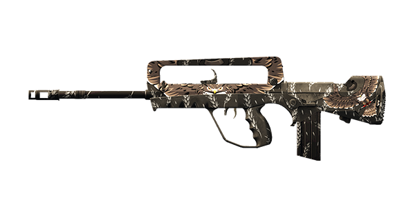 CLARION RIFLE | Breaching Owl, Battle-Worn, Stat Boost