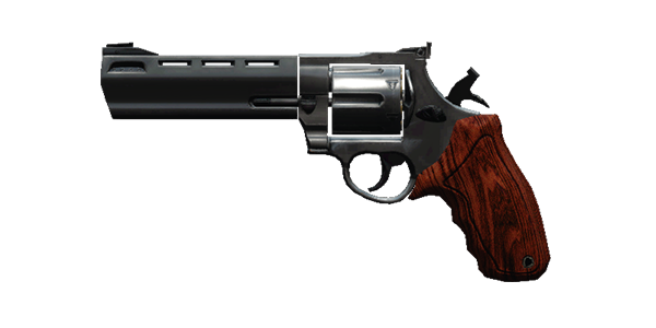 BRONCO .44 REVOLVER | Quickdrawn Hunter , Broken-In, Stat Boost