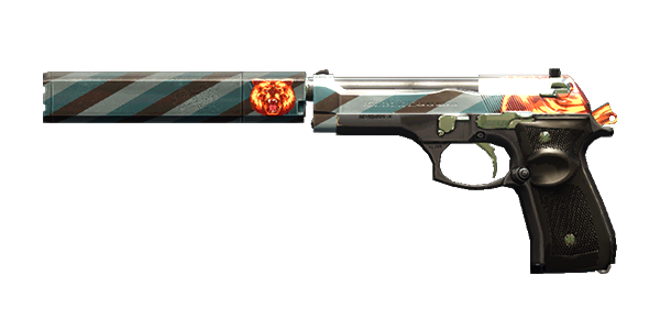 BERNETTI 9 PISTOL | Angry Bear, Mint-Condition