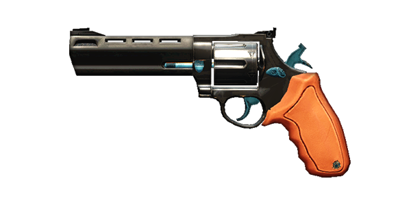 BRONCO .44 REVOLVER | Black Bull, Battle-Worn, Stat Boost