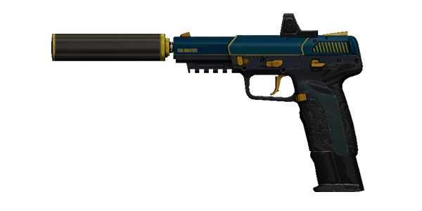 5/7 AP PISTOL | The Master, Battle-Worn, Stat Boost