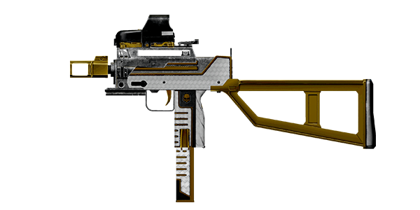 MARK 10 SUBMACHINE GUN | Headhunter, Broken-In, Stat Boost