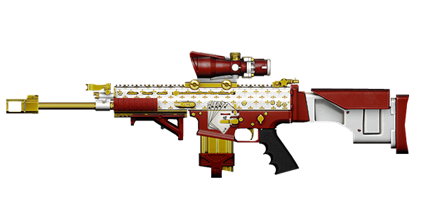 EAGLE HEAVY RIFLE | The Royal Flush, Broken-In, Stat Boost