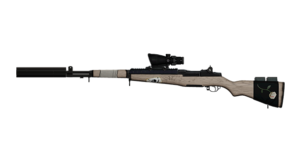 GALANT RIFLE | Freedom Fighter, Well-Used, Stat Boost