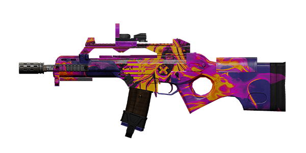 JP36 RIFLE | Flames of Passion, Broken-In