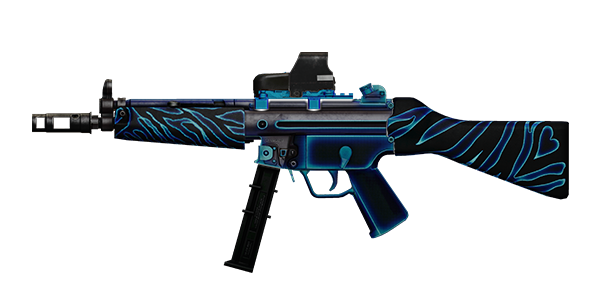 COMPACT-5 SUBMACHINE GUN | Fluorescent, Well-Used