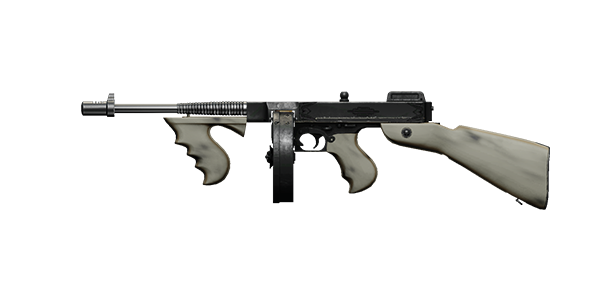 CHICAGO TYPEWRITER SUBMACHINE GUN | Pallido Madre, Lightly-Marked, Stat Boost