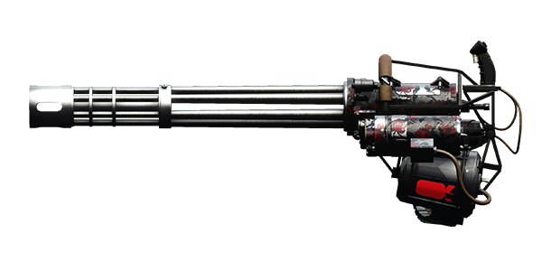 VULCAN MINIGUN | Spraying Roses, Well-Used, Stat Boost