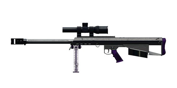 THANATOS .50 CAL SNIPER RIFLE | Purple Haze, Well-Used, Stat Boost