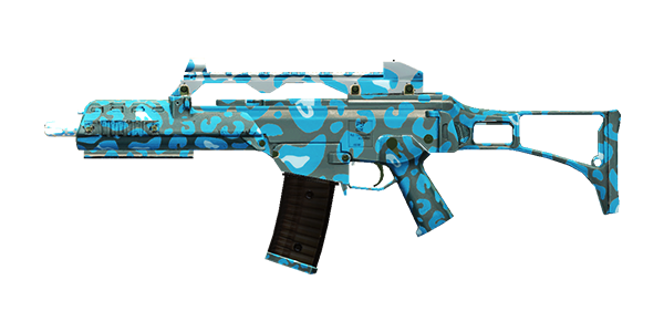 JP36 RIFLE | Ice Leopard , Broken-In, Stat Boost