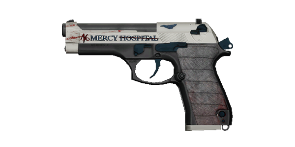 BERNETTI 9 PISTOL | No Mercy, Battle-Worn