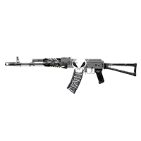 AK RIFLE | Razor Skull, Lightly-Marked, Stat Boost