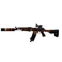 AK.762 RIFLE | Magma Knight, Well-Used, Stat Boost