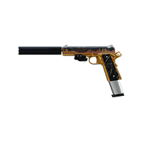 CROSSKILL PISTOL | Manny's Revenge , Battle-Worn, Stat Boost