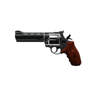 BRONCO .44 REVOLVER | Quickdrawn Hunter , Battle-Worn, Stat Boost