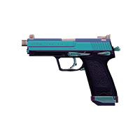 INTERCEPTOR 45 PISTOL | Cotton Candy, Well-Used, Stat Boost