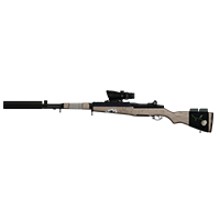 GALANT RIFLE | Freedom Fighter, Battle-Worn, Stat Boost