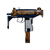 MICRO UZI SUBMACHINE GUN | Royal, Well-Used, Stat Boost