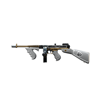 CHICAGO TYPEWRITER SUBMACHINE GUN | Wiseguy, Well-Used, Stat Boost