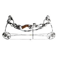 DECA TECHNOLOGIES COMPOUND BOW | Snow Camo, Broken-In, Stat Boost