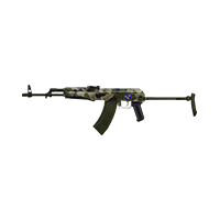 AK.762 RIFLE | M90 Camo, Mint-Condition, Stat Boost