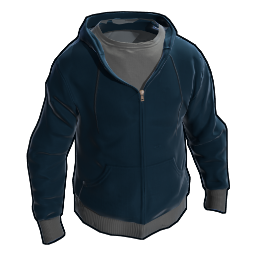 Blue Hoodie