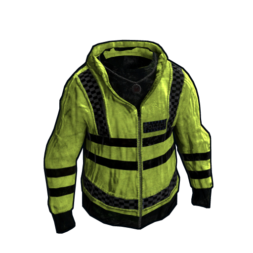 Yellow Police Jacket