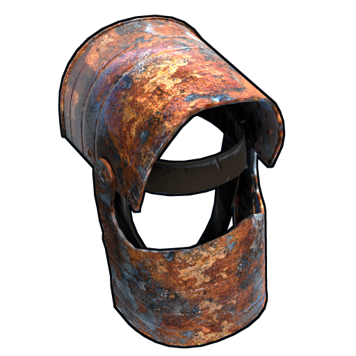 Rusty Coffee Can Helmet