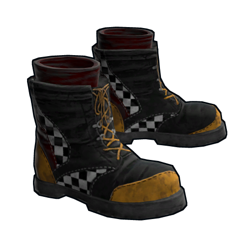 Yellow Race Boots