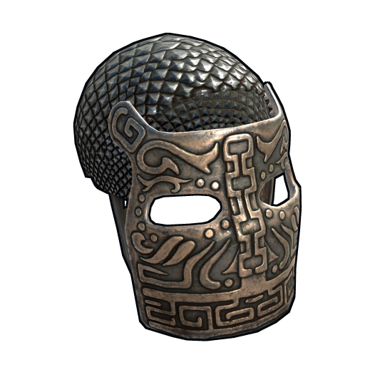 Bronze War Mask