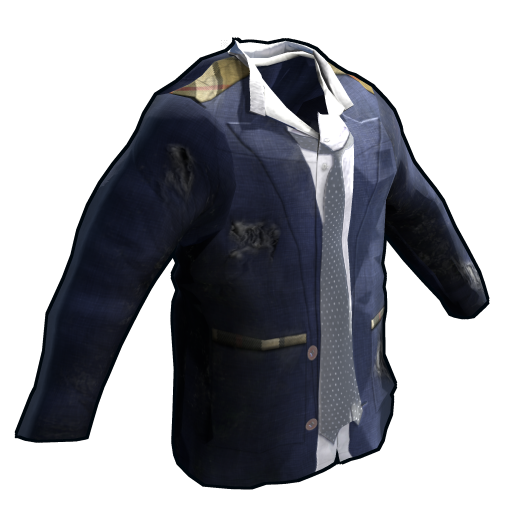 Salvaged Shirt, Coat and Tie