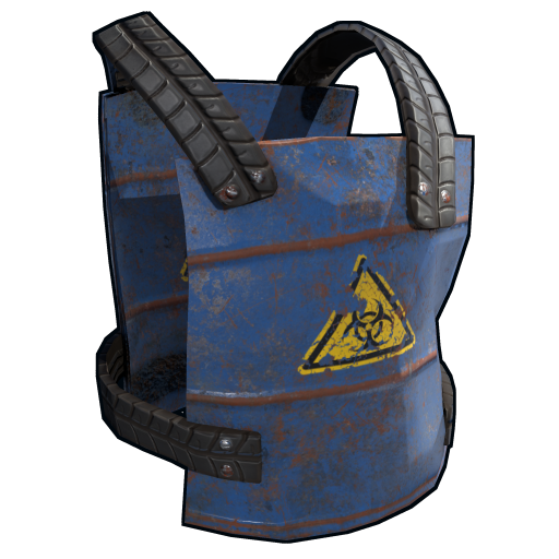 Metal Barrel Chest Plate