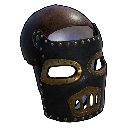 Steampunk Leather Mask
