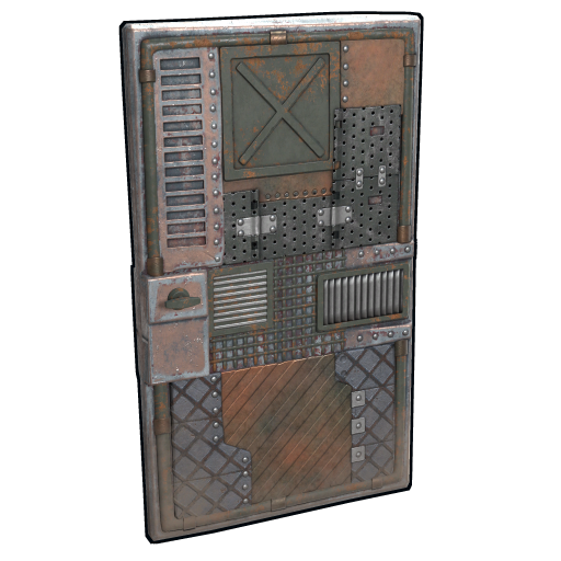 Metalshop Scrap Door