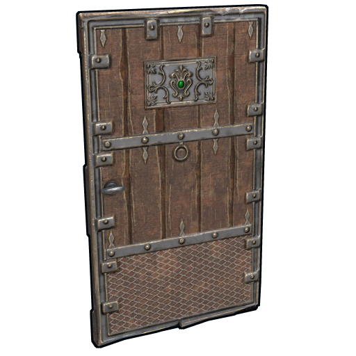 Ornate Wooden Door