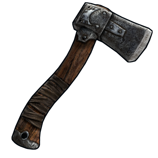 Damascus Steel Hatchet