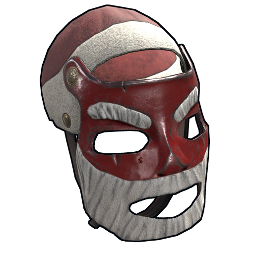 Santa Metal Facemask
