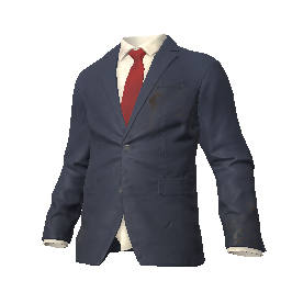 Skin: Navy Suit Jacket