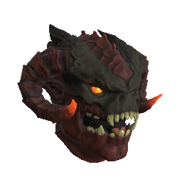 Infernal Demon Mask (Red)