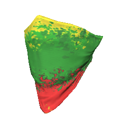 Skin: Rasta Face Bandana