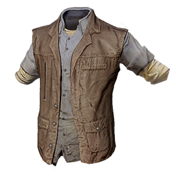 Skin: Leather Flannel Vest